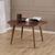 Roxby Walnut 6 Seater Round Dining Table - 140cm