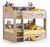 Orion Oak Effect Kids Bunk Bed