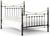 Victoria Black Metal Frame Bed - Sizes Available
