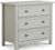 Maine Grey 3 Drawer Small Chest