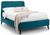 Frida Teal Fabric Bed - Sizes Available