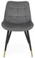 2 x Hadid Grey Fabric Dining Chair