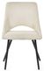 2 x Iris Ivory Boucle Fabric Dining Chair