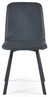 2 x Goya Black Faux Leather Dining Chair