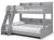 Domino Grey Triple Sleeper Bed