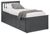 Maisie Dark Grey Bed with Underbed Drawer