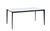 Miami White Ceramic 4 Seater Dining Table