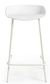 2 x Renzo White Barstool