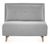 Rowan Grey Fabric Click Clack Chair Bed