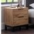 Bali Oak 2 Drawer Bedside Cabinet