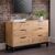 Bali Oak 6 Drawer Wide Chest