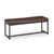 Brooklyn Brown Faux Leather Dining Bench