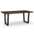 Brooklyn Dark Oak 6 Seater Dining Table