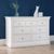 Clermont White 4+3 Drawer Chest