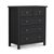 Maine Black 3+2 Drawer Chest