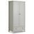 Maine Grey 2 Door 1 Drawer Double Wardrobe