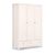 Maine White 3 Door 2 Drawer Wardrobe