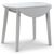 Coast Grey 2-4 Seater Round Drop Leaf Dining Table