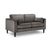 Hayward Grey Fabric 2 Seater Sofa
