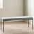 Leonie Grey Fabric Dining Bench