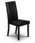 2 x Hudson Black Faux Leather Dining Chair