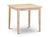 Rufford Oak Effect 2-4 Seater Extending Dining Table -80cm-120cm