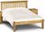 Barcelona Pine Slatted Bed - Sizes Available