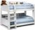 Domino White Kids Bunk Bed
