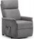Helena Grey Fabric Recliner Armchair