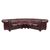 Chesterfield Oxblood Red Large Corner Sofa