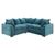 Colbee Teal Large Corner Sofa