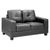 Jerry Black 2 Seater Sofa