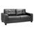 Jerry Black 3 Seater Sofa