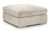 Naples Beige Fabric Footstool