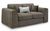 Naples Mocha Fabric 2 Seater Sofa