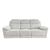 Owen Cream Fabric 3 Seater Electric Recliner Sofa