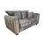 Serena Mocha Brown Fabric 2 Seater Sofa