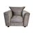 Serena Mocha Brown Fabric Armchair