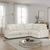 Funk Beige Fabric Corner Sofa - LHF