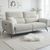 Sorrento Beige Fabric 3 Seater Electric Recliner Sofa