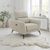 Sorrento Beige Fabric Electric Recliner Armchair