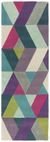 Asiatic Contemporary Design Funk Chevron 02 Blue Green Runner - 70cm x 200cm