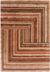 Asiatic Contemporary Design Matrix Network 80 Terracotta Rug - Sizes Available