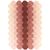 Asiatic Contemporary Design Hive Pink Rug - Sizes Available