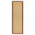 Asiatic Natural Weaves Sisal Linen and Red Runner - 68cm x 240cm