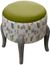 Voyage Maison Arwen Meadow Printed Finn Footstool