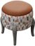 Voyage Maison Arwen Rosewater Printed Finn Footstool