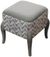 Voyage Maison Savannah Violet Printed Ralf Footstool