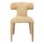 2 x Libra Milo Beige Fabric Dining Chair