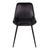 2 x Libra Pembroke Charcoal Leather Dining Chair